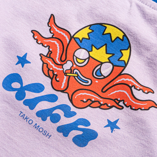 TAKO MOSH RANGLAN - BABY LONGSLEEVE / LILA