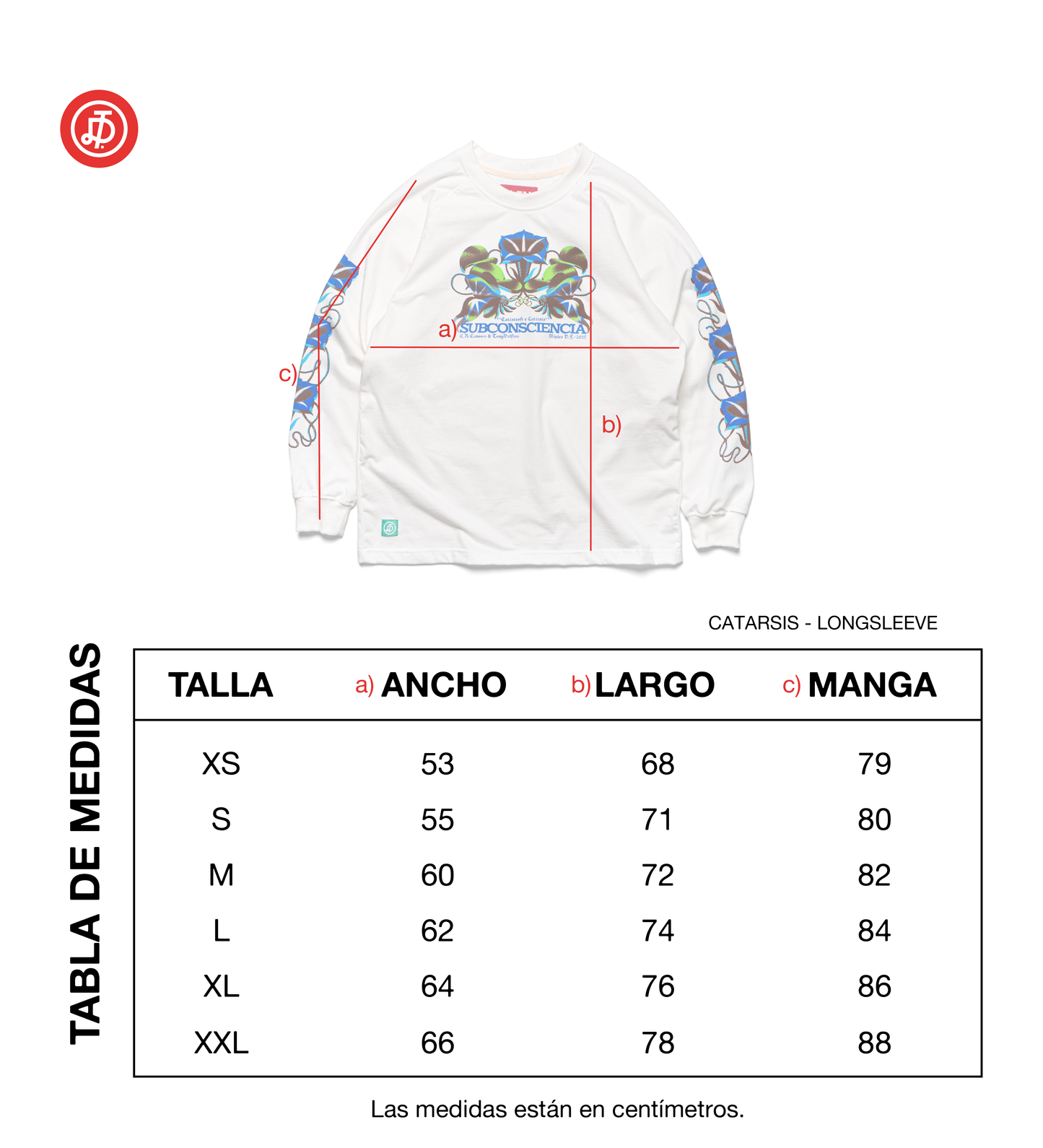 CATÁSTROFE - LONGSLEEVE T-SHIRT