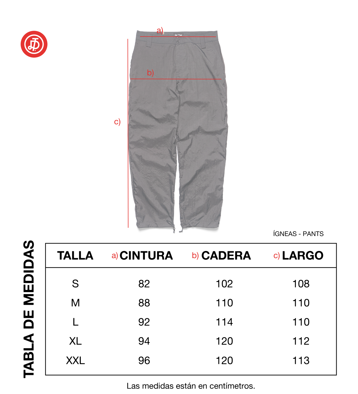 ÍGNEAS PANTS - GRAFITO