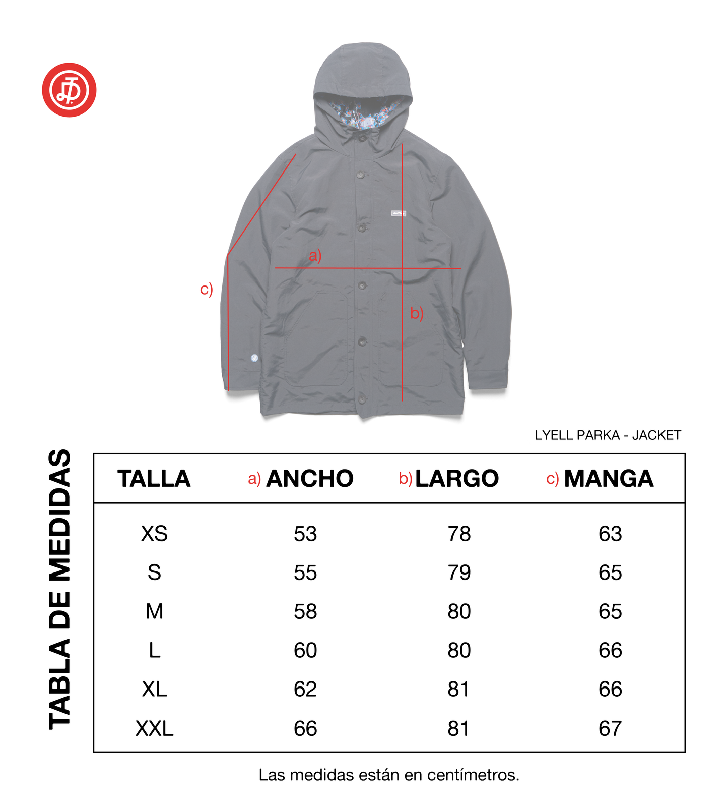 LYELL PARKA JACKET - MULTICOLOR