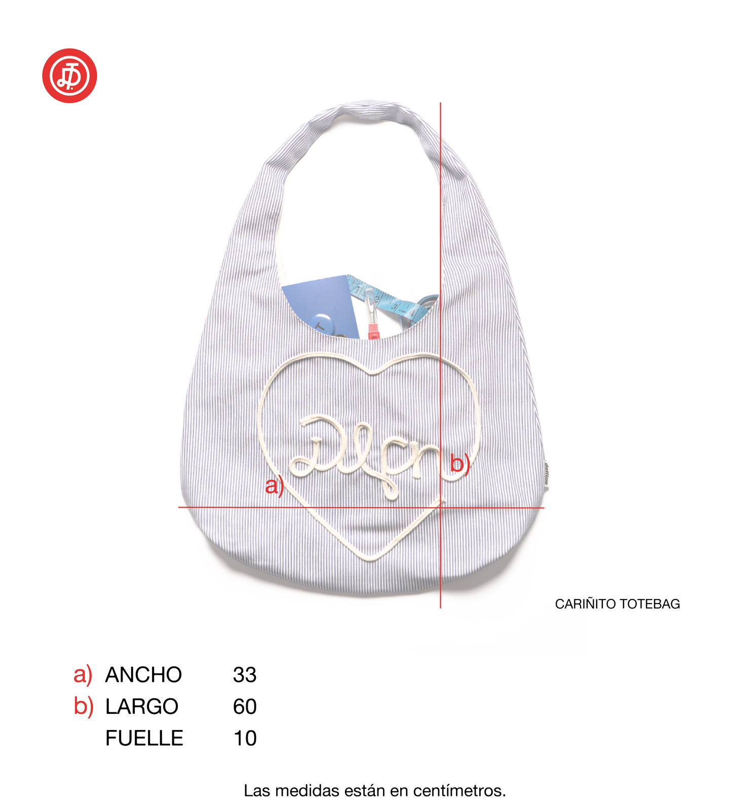 CARIÑITO TOTEBAG / STRIPES