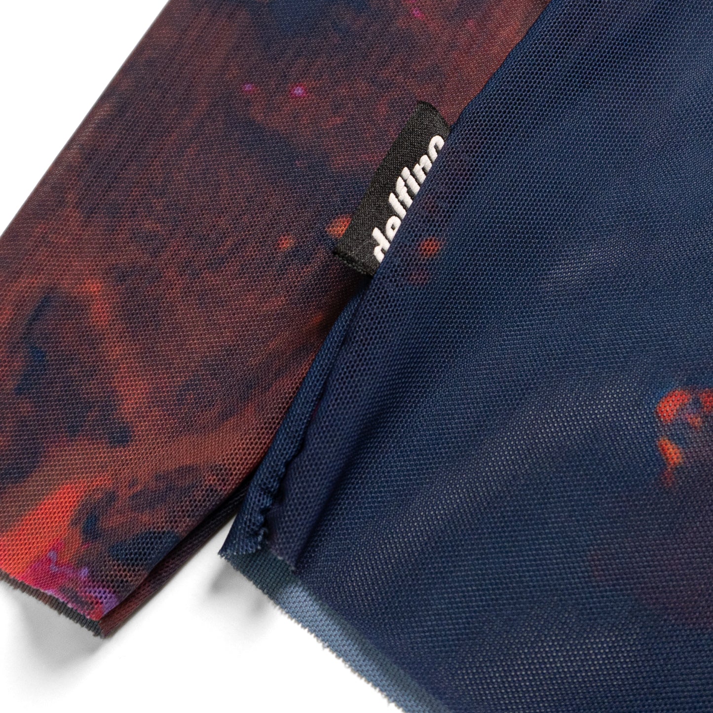 BURGUNDY SKIN - MESH T-SHIRT / MULTICOLOR
