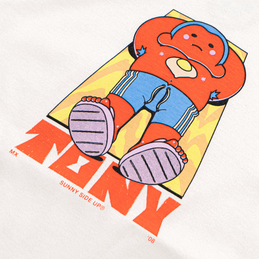 SUNNY SIDE UP - T-SHIRT / WHITE