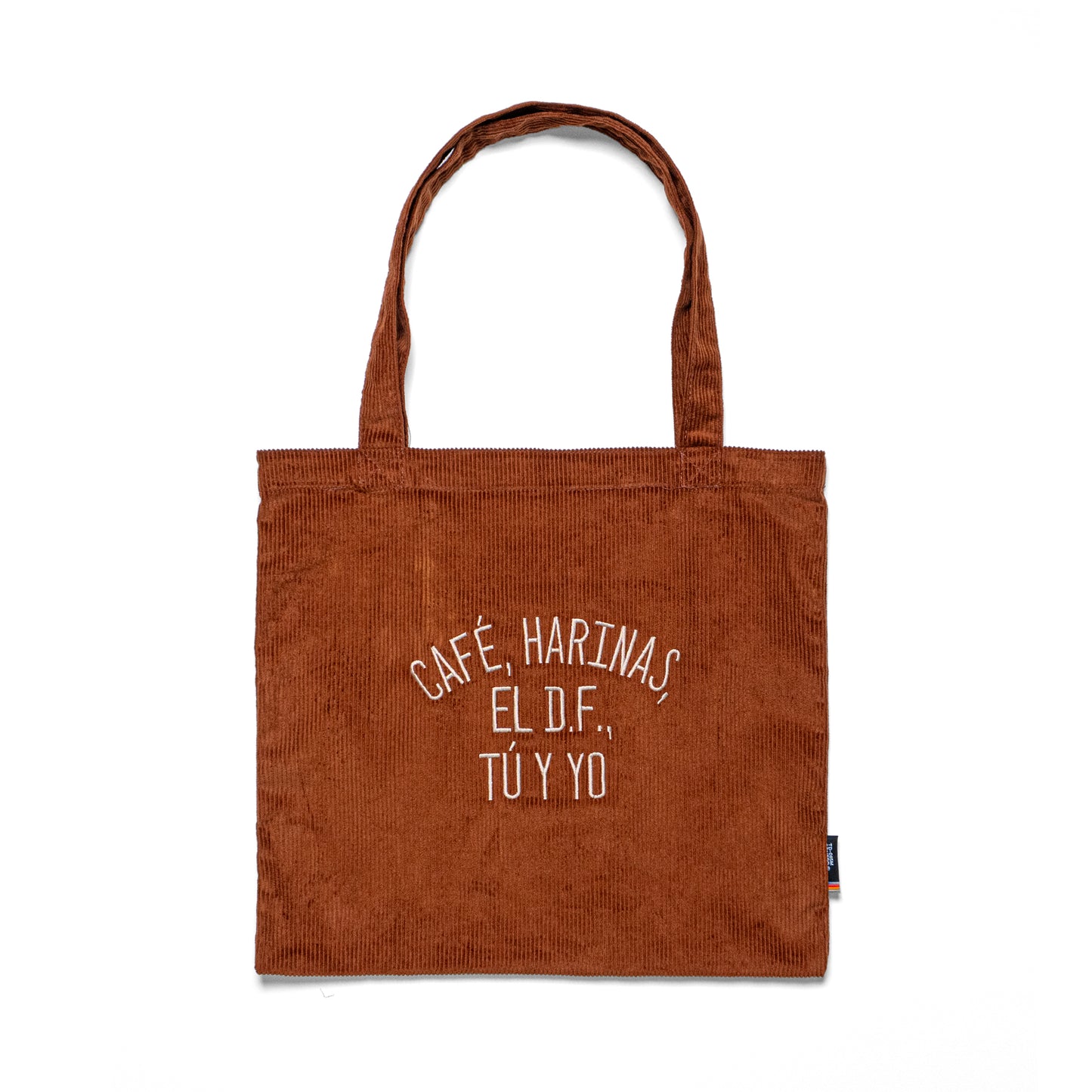 CAFÉ, HARINAS, EL D.F. TÚ Y YO TOTEBAG - BROWN