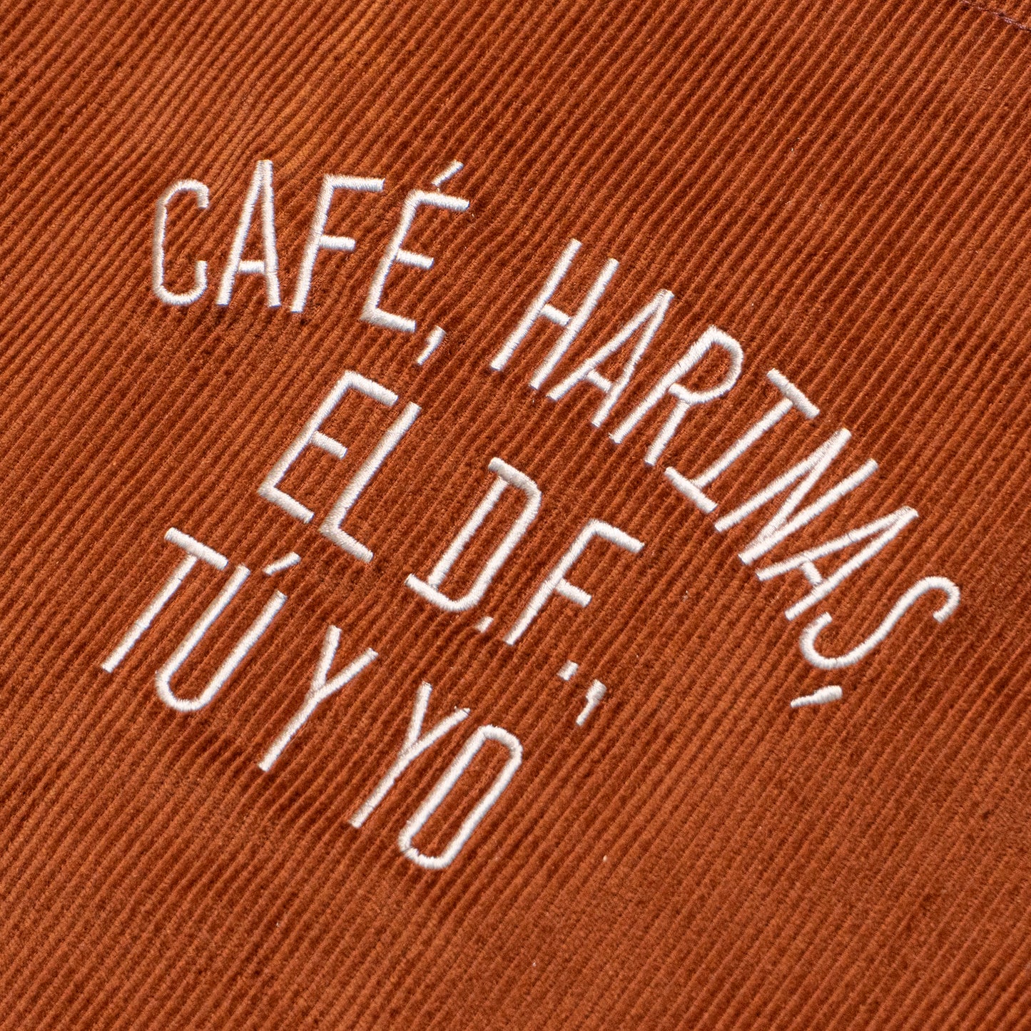 CAFÉ, HARINAS, EL D.F. TÚ Y YO TOTEBAG - BROWN