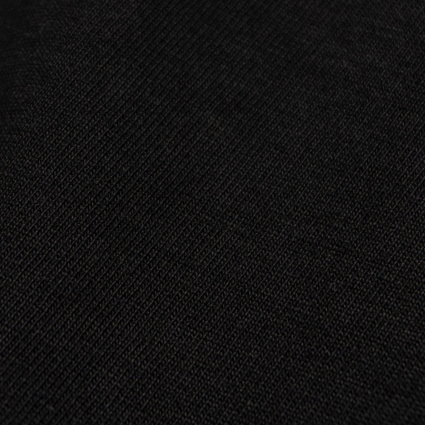 RUBBER PATCH BASIC T-SHIRT - BLACK