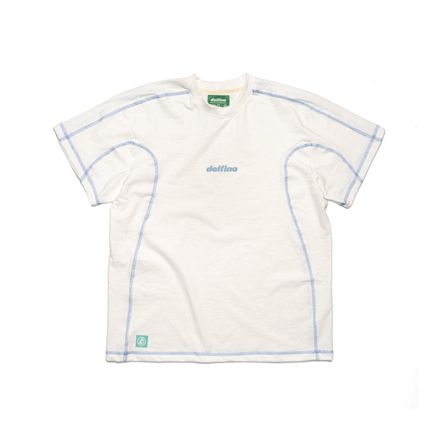 UNIT - WHITE W/BLUE T-SHIRT