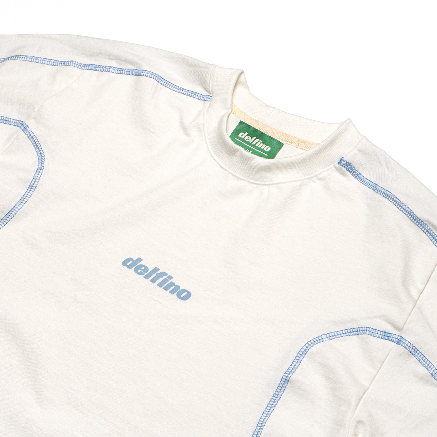 UNIT - WHITE W/BLUE T-SHIRT