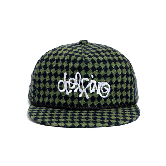 INK LOGO CAP / NAVY & GREEN