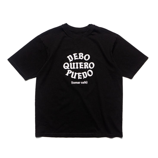 FAMILIA YONKE - T-SHIRT / BLACK