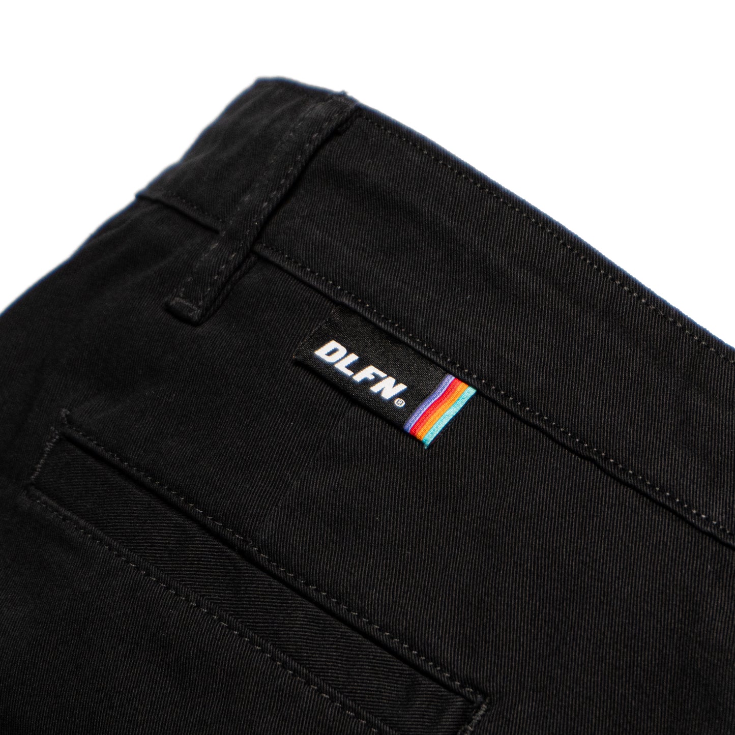 ZIP POCKET TROUSER - BLACK