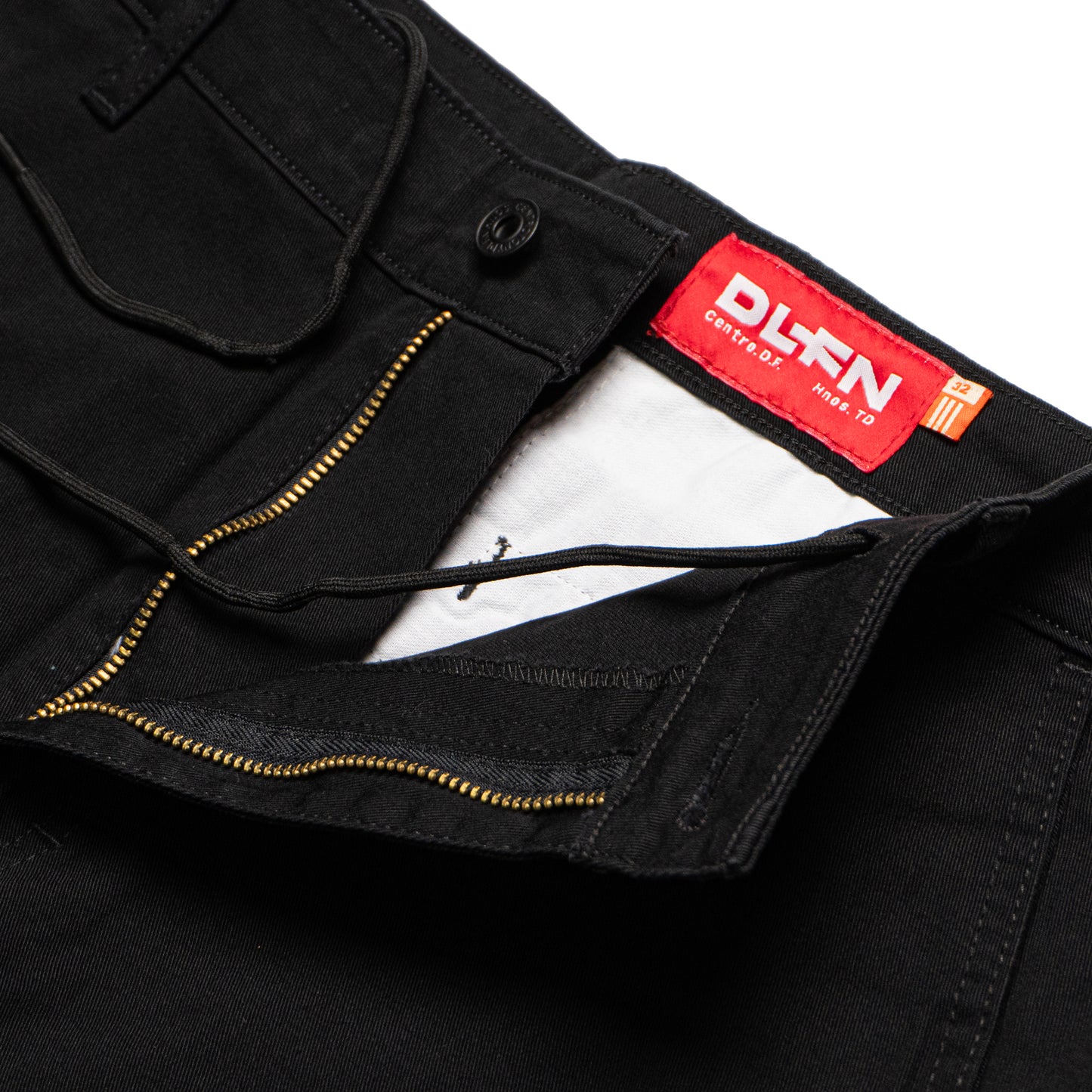 ZIP POCKET TROUSER - BLACK