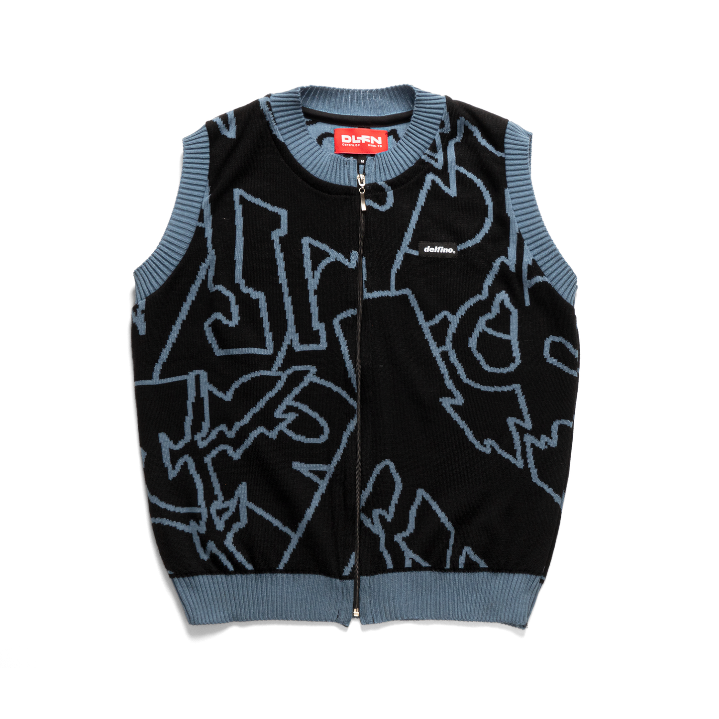 ROOT - KNITED VEST / PETROLEÓ - NEGRO