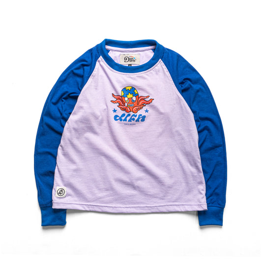TAKO MOSH RANGLAN - BABY LONGSLEEVE / LILA