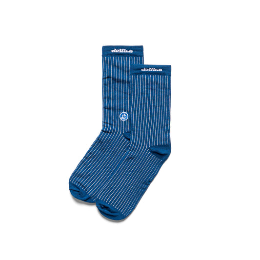STRIPES SOCKS - MONOGRAMA / BLUE