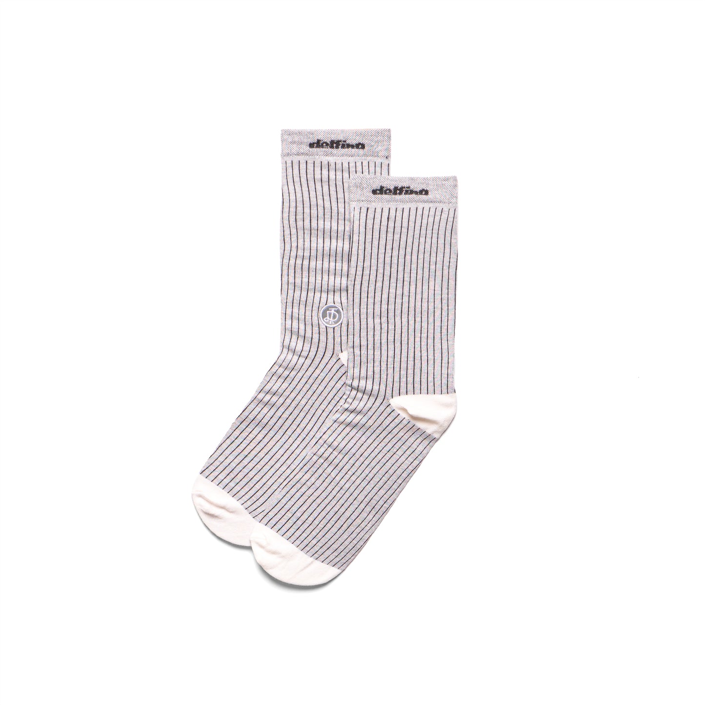 STRIPES SOCKS - MONOGRAMA / BONE