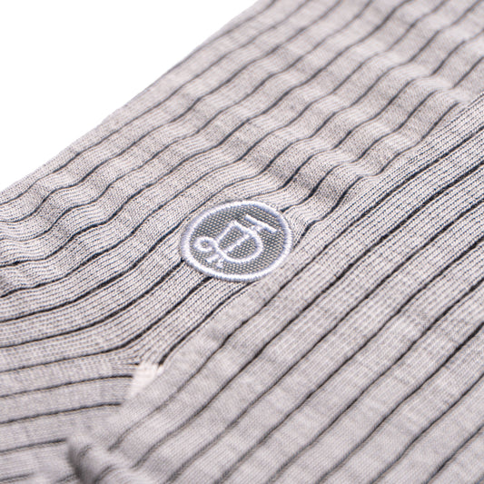 STRIPES SOCKS - MONOGRAMA / BONE