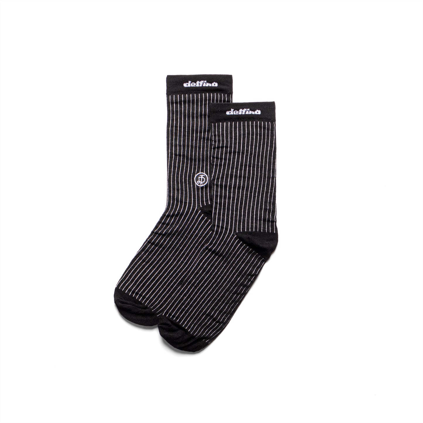 STRIPES SOCKS - MONOGRAMA / BLACK