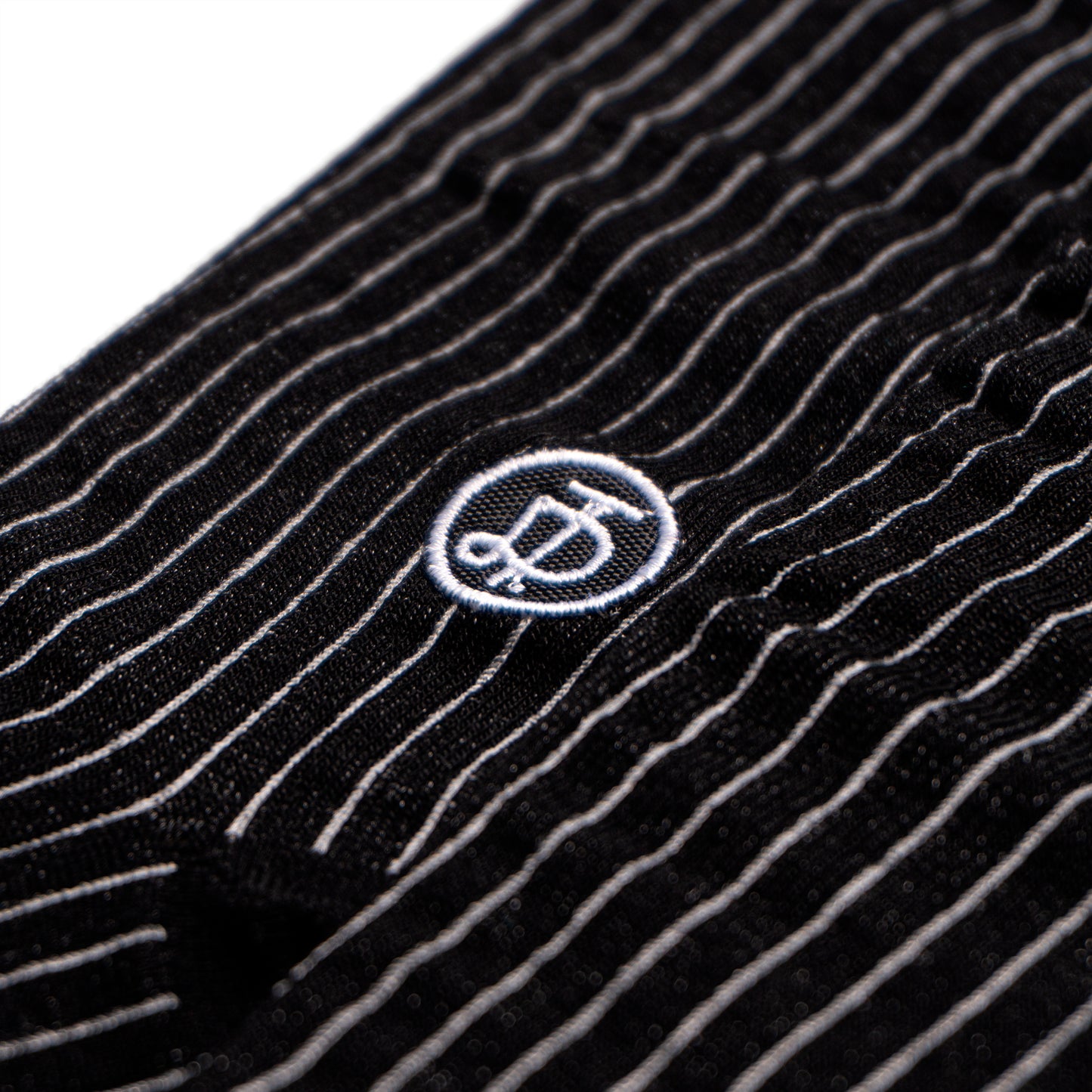 STRIPES SOCKS - MONOGRAMA / BLACK