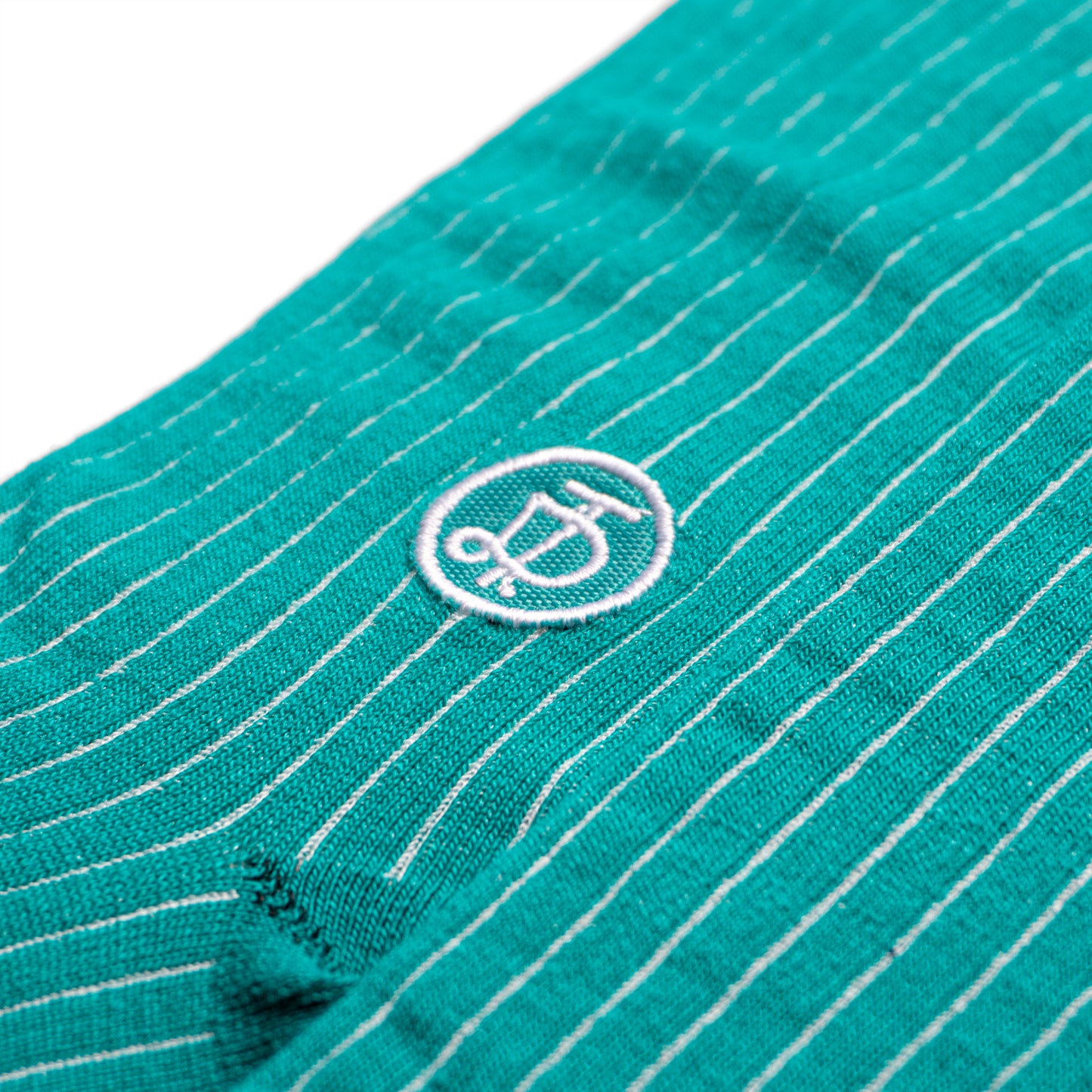 STRIPES SOCKS - MONOGRAMA / AQUA