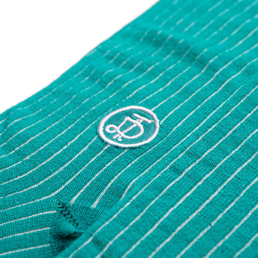 STRIPES SOCKS - MONOGRAMA / AQUA