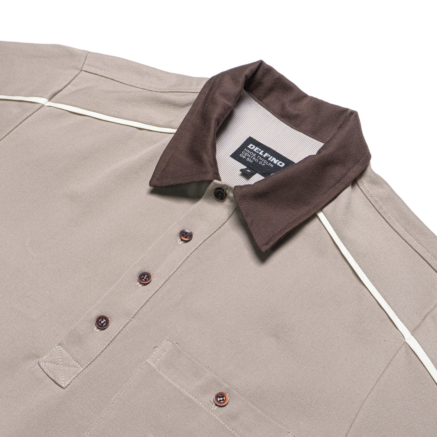 ALTURA CAMISA - CREMA / CAFÉ