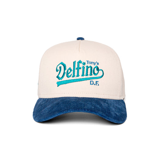 TONY’S - D CAP / WHITE & BLUE