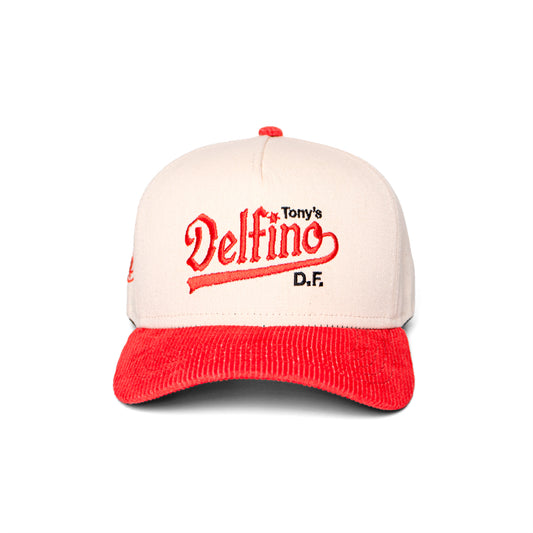 TONY’S - D CAP / WHITE & RED