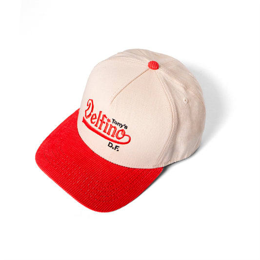 TONY’S - D CAP / WHITE & RED