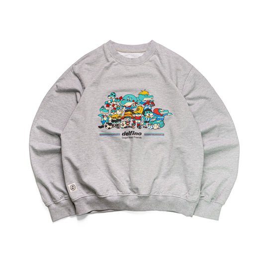 MASCOTAS UNIDAS CREWNECK / OXFORD