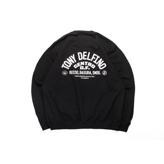 BASURA & SMOG - CREWNECK / BLACK