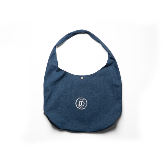 SAN VITRINO - BIG TOTEBAG / RAW DENIM