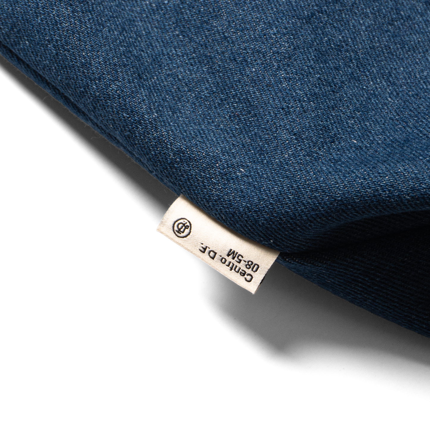 SAN VITRINO - BIG TOTEBAG / RAW DENIM