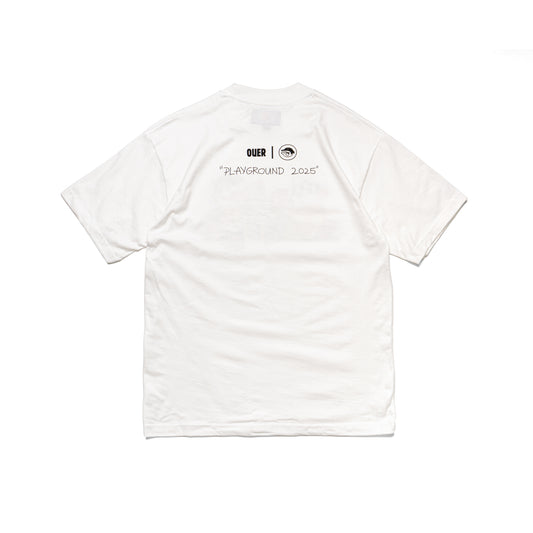 PLAYGROUND - T-SHIRT / WHITE
