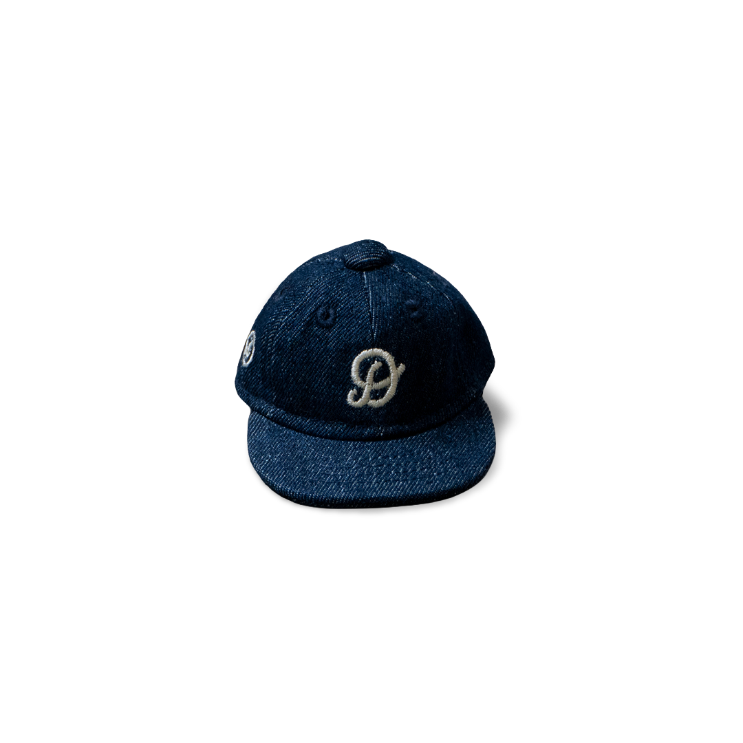 PLUSH D CAP - KEYCHAIN / DENIM