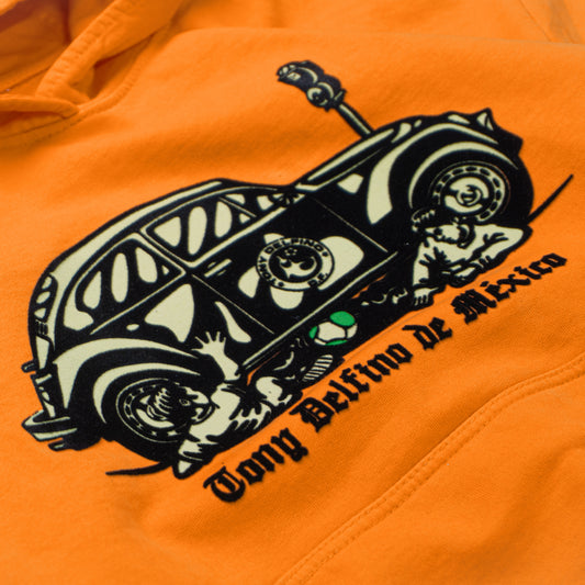 VE POR ELLA HOODIE / FULL ORANGE