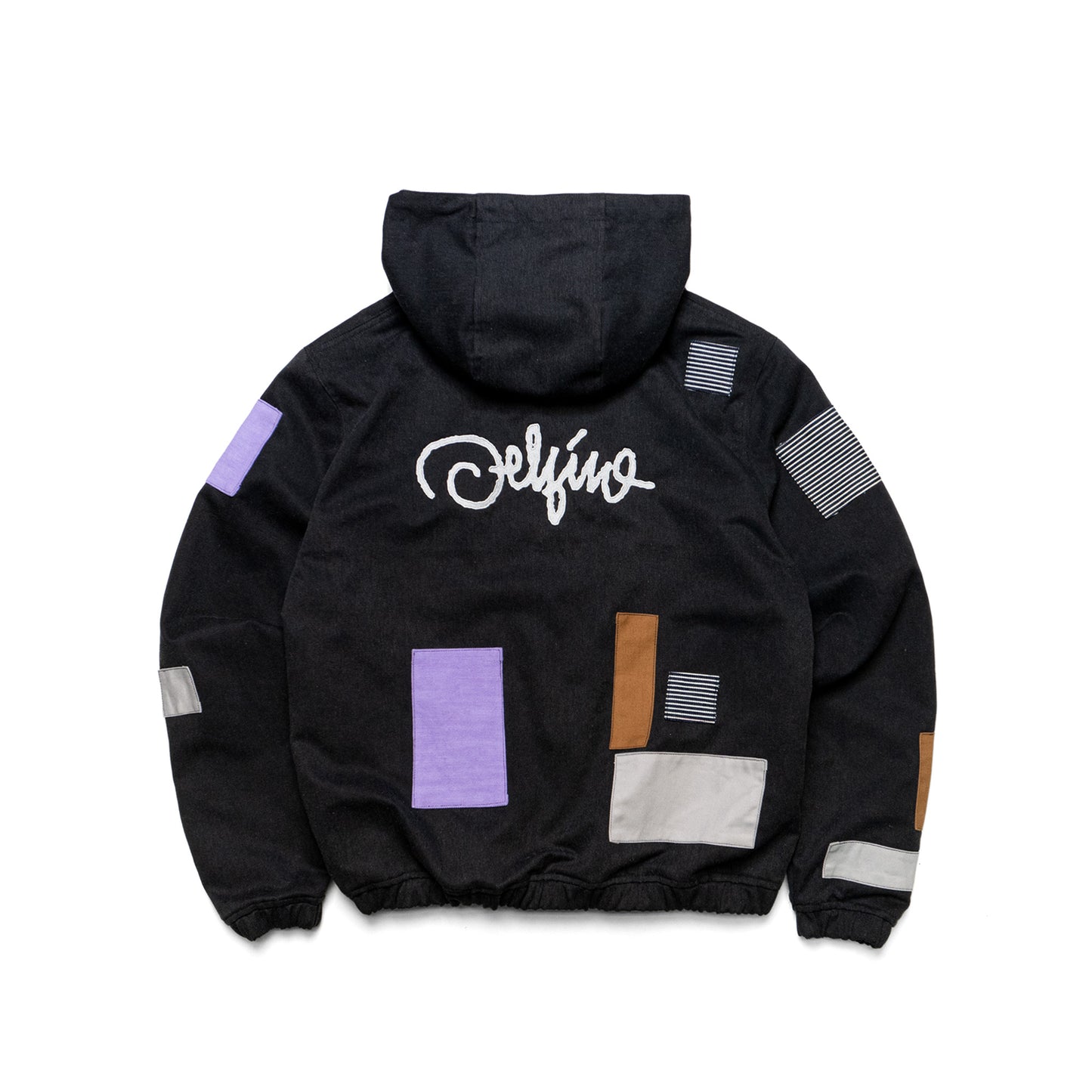 MITSU HOODIE JACKET - NEGRO PATCHWORK