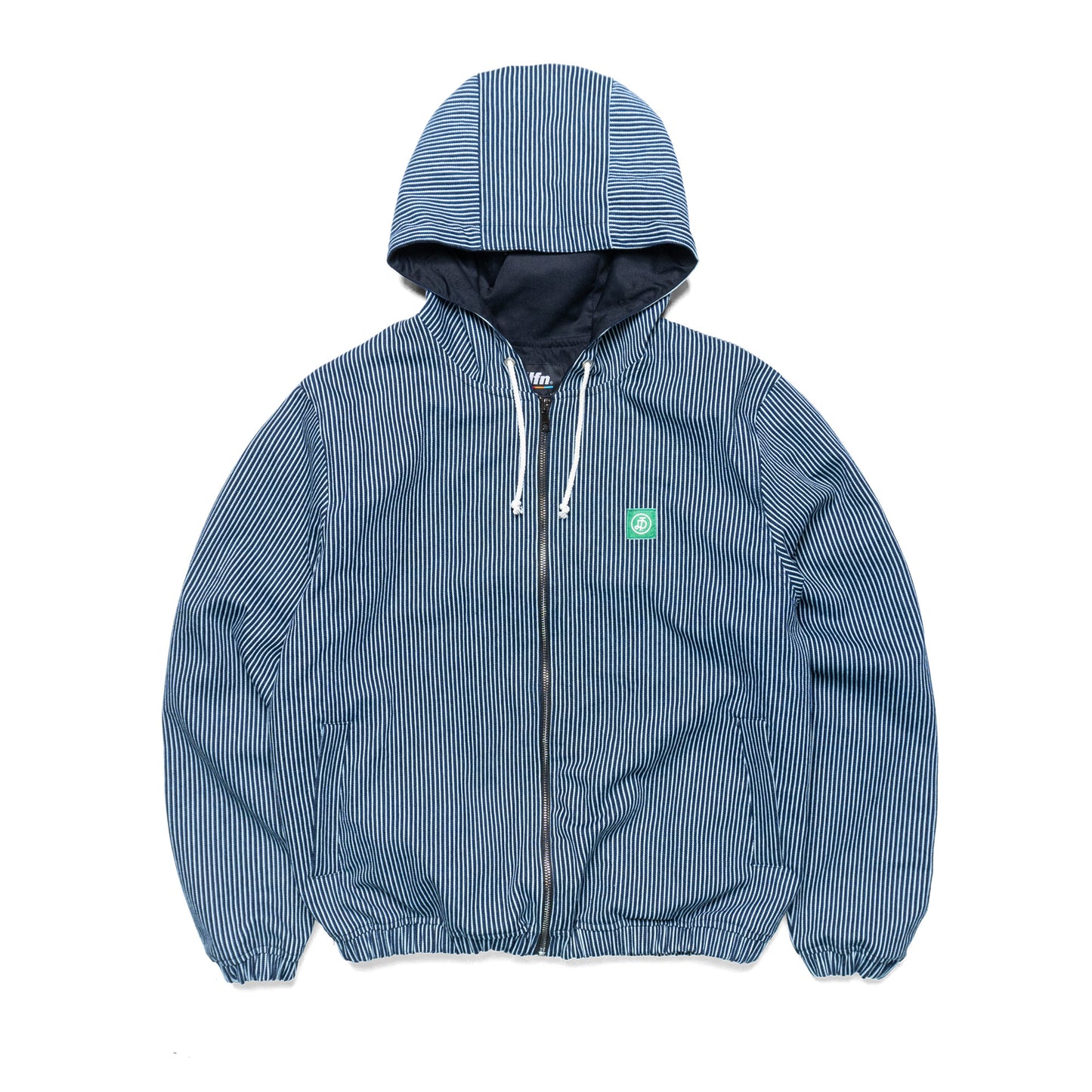 MITSU HOODIE JACKET - DENIM STRIPES