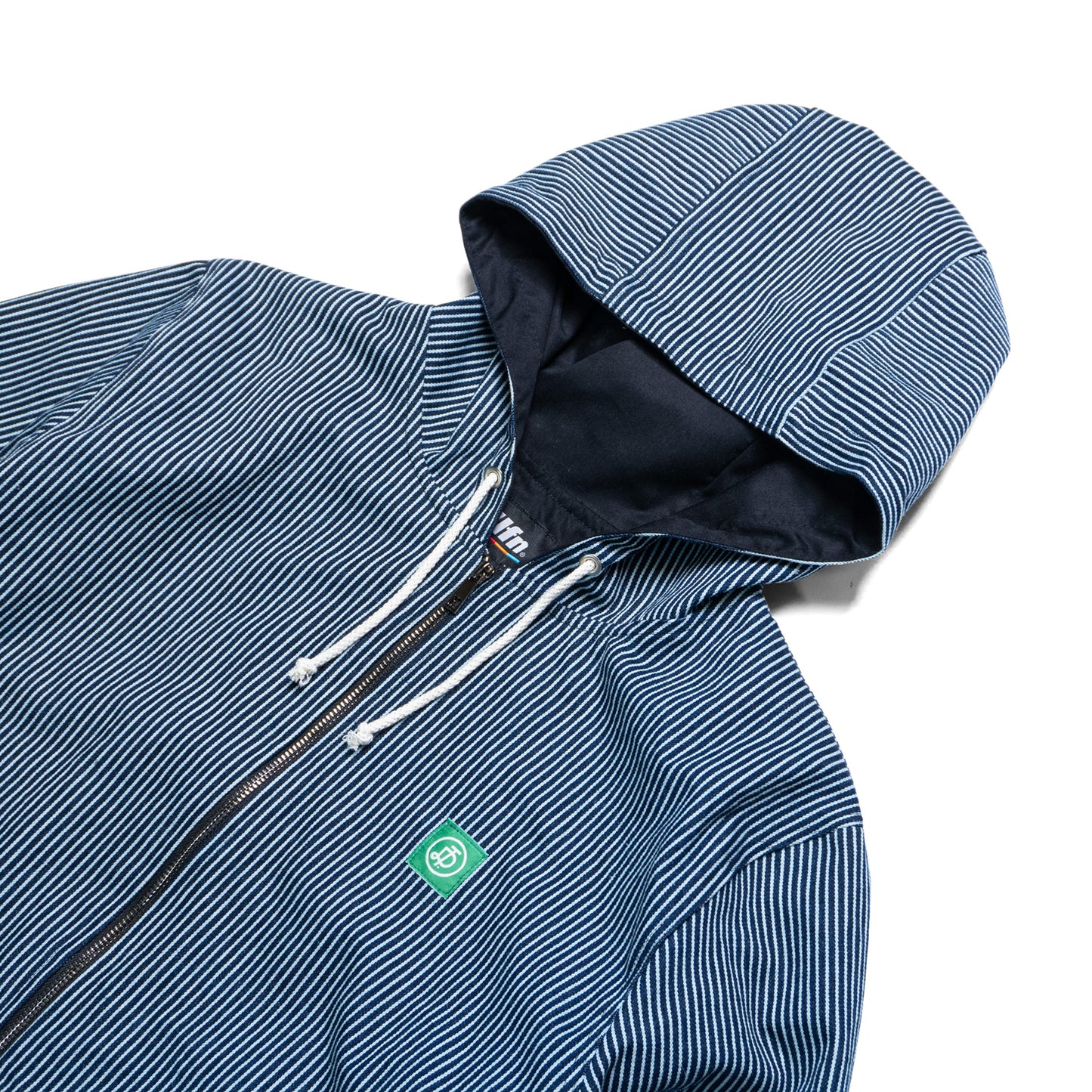 MITSU HOODIE JACKET - DENIM STRIPES