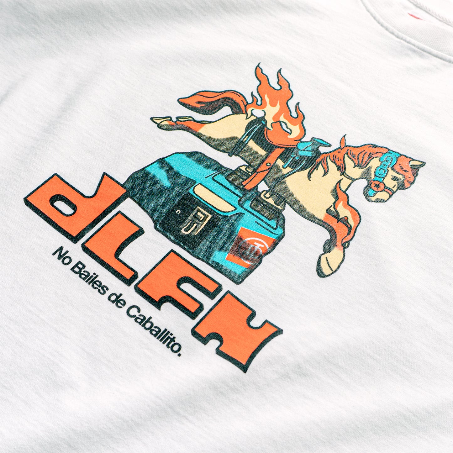 NO BAILES DE CABALLITO - T-SHIRT / WHITE