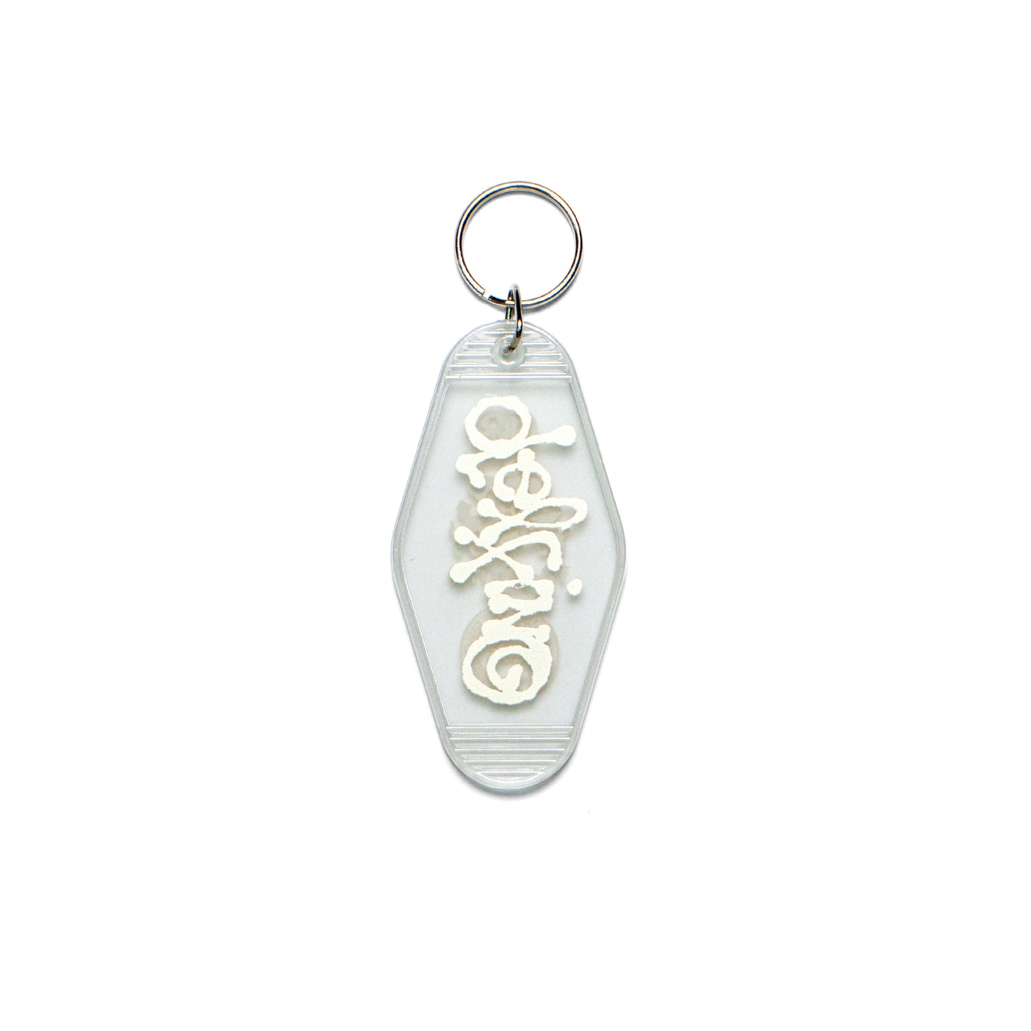 INK LOGO KEYCHAIN - TRANSPARENT