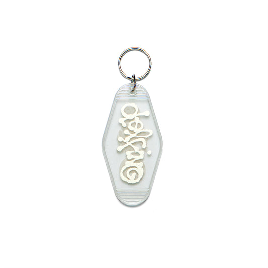 INK LOGO KEYCHAIN - TRANSPARENT