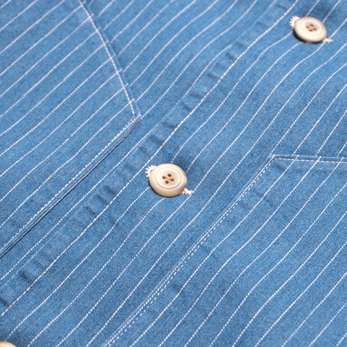 KANE STRIPES - JACKET / DENIM