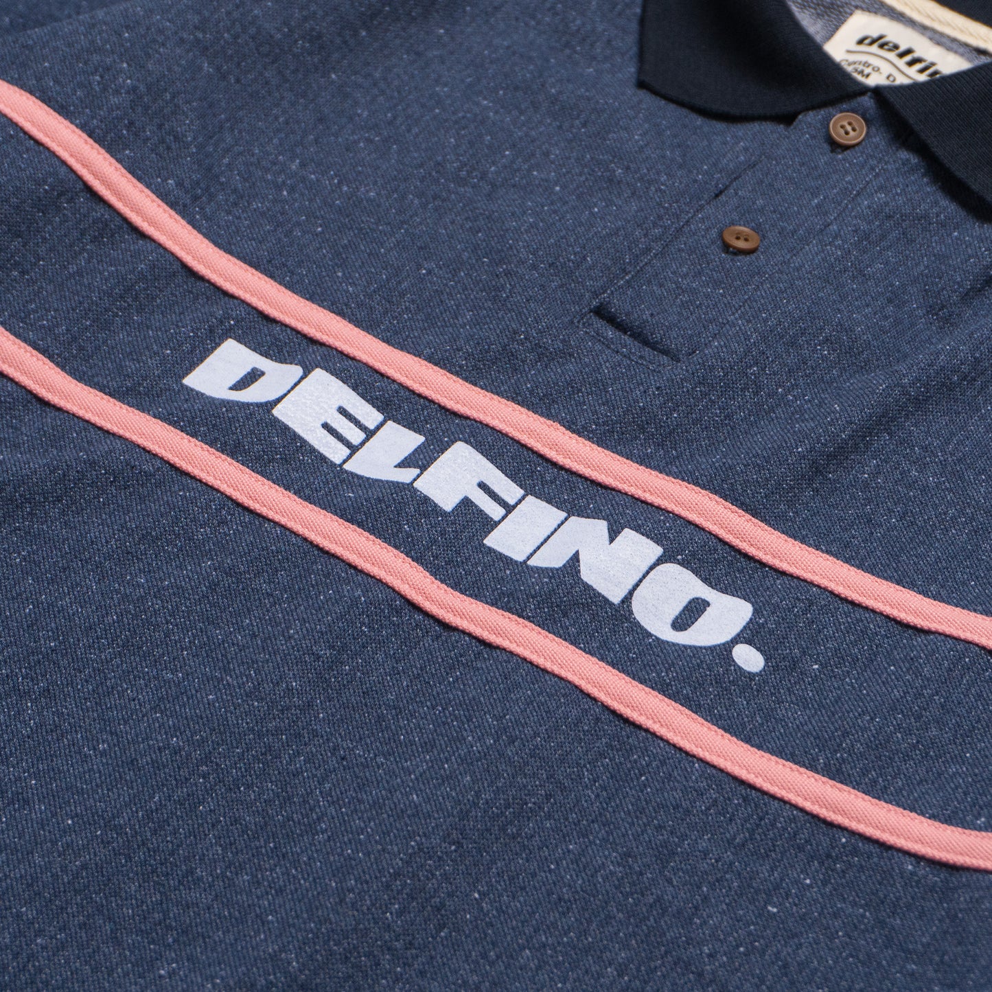 UTONIO - POLO / HEATHER DENIM