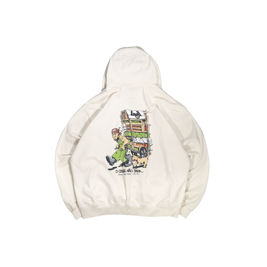 LA CARRERA - HOODIE / BONE