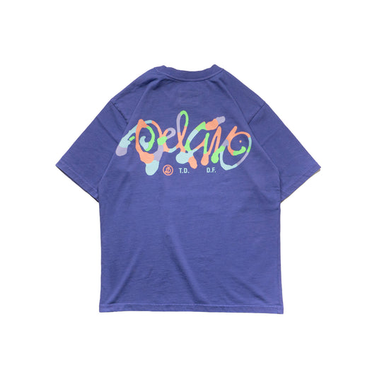 INK LOGO T-SHIRT / PURPLE