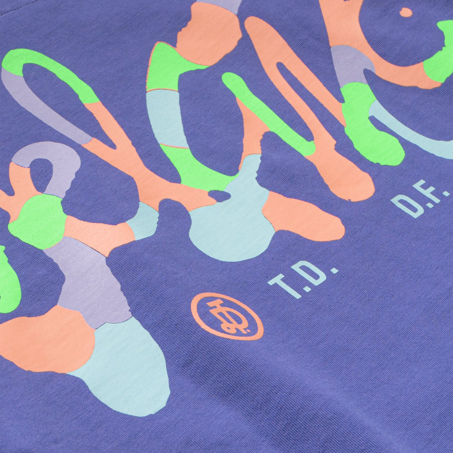 INK LOGO T-SHIRT / PURPLE