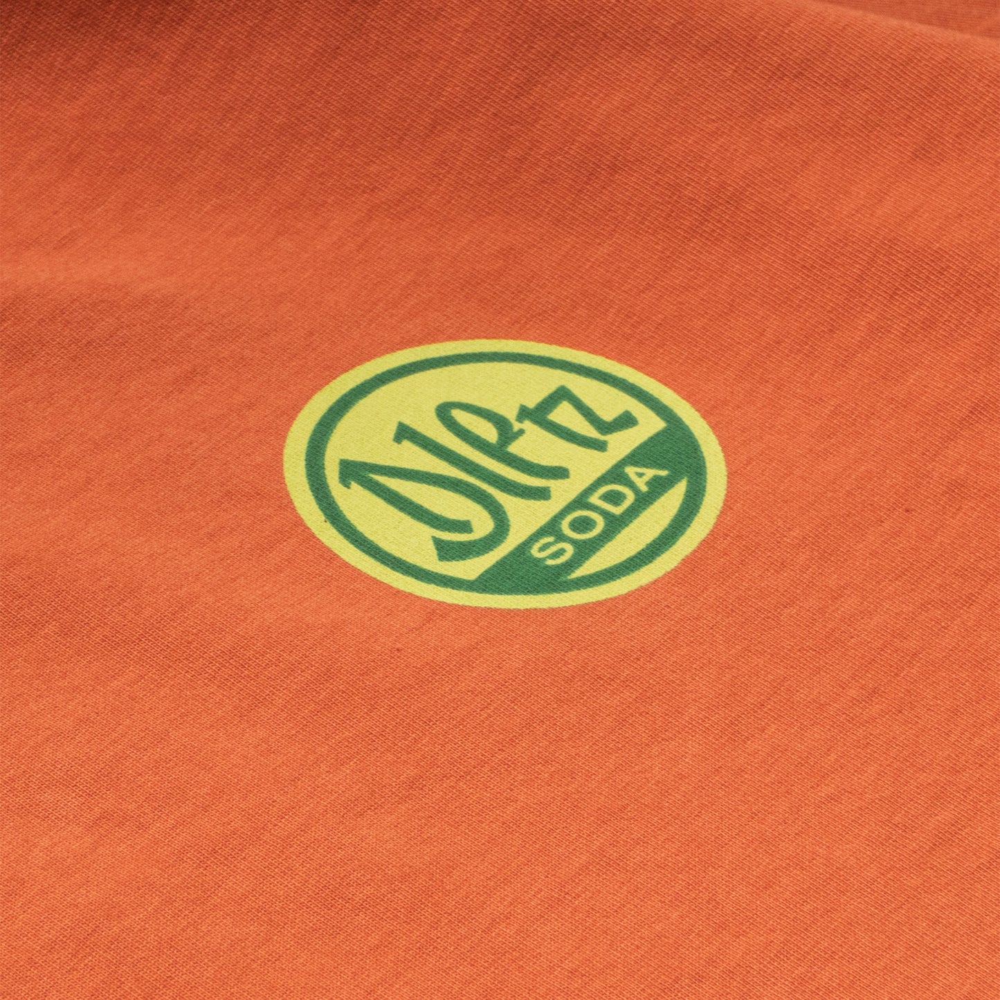 SELTZ DLFN LOGO - T-SHIRT / ORANGE