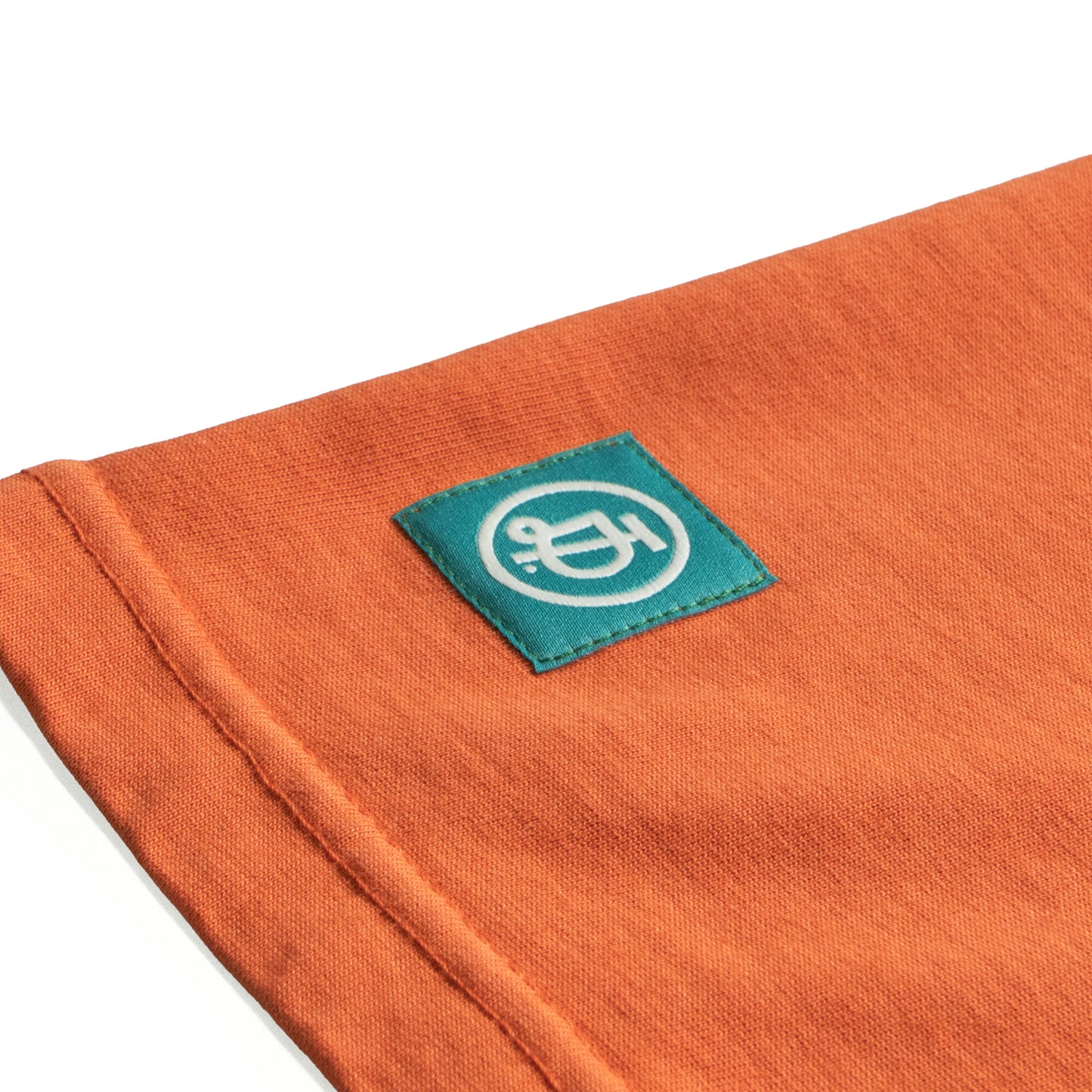 SELTZ DLFN LOGO - T-SHIRT / ORANGE