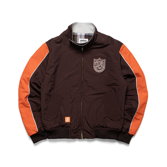 PREFECTO JACKET - BROWN W/ORANGE